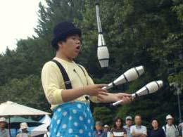 ジャグリング、バルーンパフォーマン